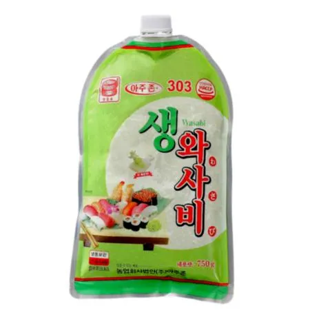 아주존 생와사비 303 750g 냉동 고추냉이 회 초밥 스시용 와사비