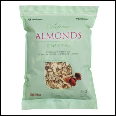 아몬드슬라이스 1kg 캘리포니아 베이커리 토핑 100%아몬드