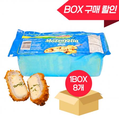 [BOX할인] 갈바니 모짜렐라 블럭 냉동 2.27kg 1박스 8개 통블럭치즈