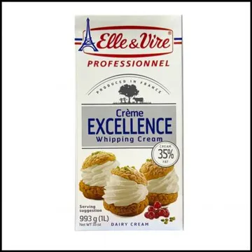 엑셀런스(엘르앤비르) 동물성 35% 휘핑크림 1L 냉장