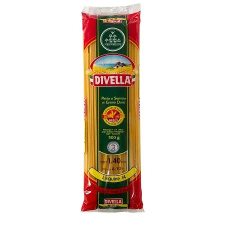 디벨라 링귀니 14호 500g 납작한면 봉골레파스타