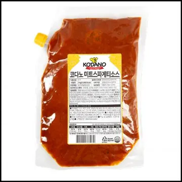 코다노 미트 스파게티소스 2kg 냉동 돼지고기 함유 고기가 들어간 소스