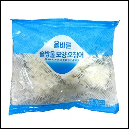 [신규] 솔방울오징어 400g 냉동 손질오징어 칼집오징어 오징어볶음 해산물요리용