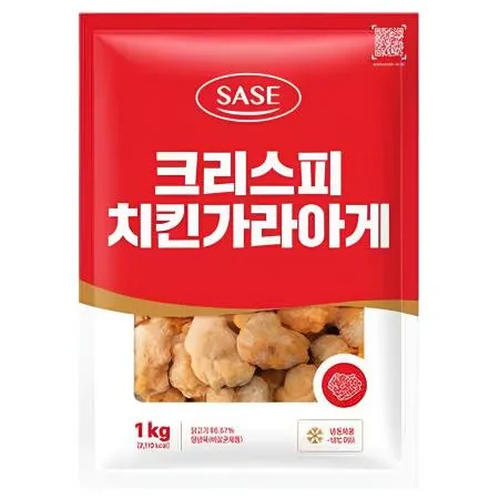 사세 크리스피치킨가라아게 1kg 냉동 순살치킨 가라게