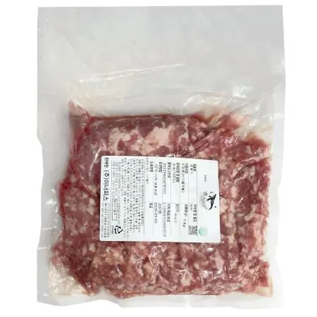 국내산 민찌 1kg 냉동 후지100% 다짐육 돈다짐육 돼지민찌