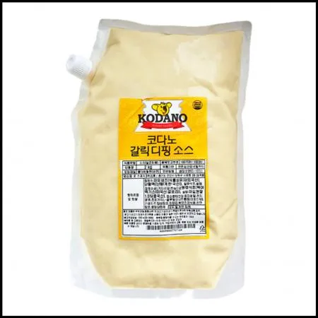 코다노 갈릭디핑소스 냉장 2kg 피자딥핑소스