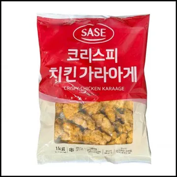 사세 크리스피치킨가라아게 1kg 냉동 순살치킨 가라게