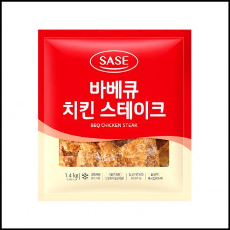 사세 바베큐치킨스테이크 1.4kg 냉동 뼈있는닭다리살