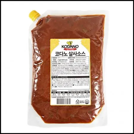 코다노 살사소스 2kg 냉장 나쵸소스 타코소스 멕시칸소스