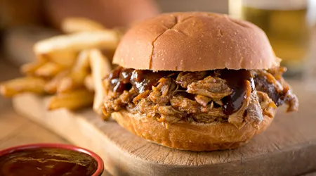 에스푸드 에쓰푸드 바베큐풀드포크 500g 냉동 훈연돼지고기 찢은고기 비비큐맛 이미지