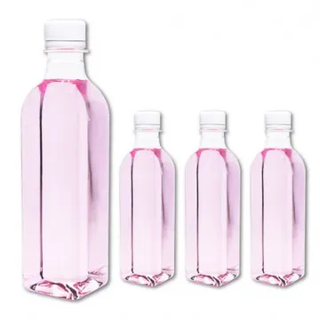 사각넥 페트병 370ml 28파이 261개 흰색캡