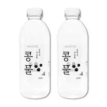 콩물 라벨 페트병 1000ml 38파이 30개 흰색캡