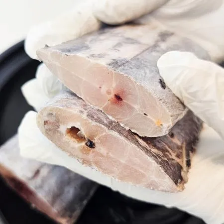 모로코 갈치토막 1kg/대 1팩 수입 손질 냉동 구이 가정식 반찬 이미지