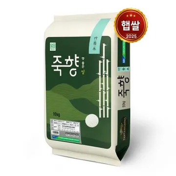 25년산 햅쌀 담양군농협 죽향쌀 10kg/ 당일도정 상등급 담양쌀