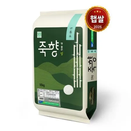 25년산 햅쌀 담양군농협 죽향쌀 10kg/ 당일도정 상등급 담양쌀