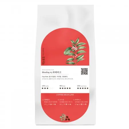 블렌딩 원두 커피 1kg 홀빈 3종 대용량 업소용 카페용 과테라고 산미 적은 고소한 이미지