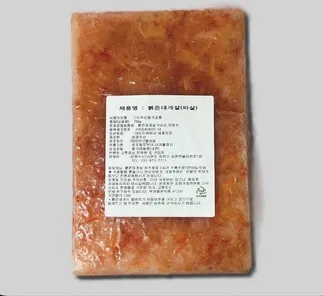 국내산 냉동 D1)다리파지살 100% 1kg(내용량700g) 이미지