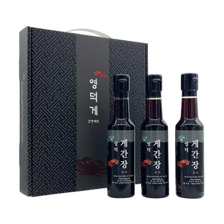 영덕 게간장 3종 선물세트