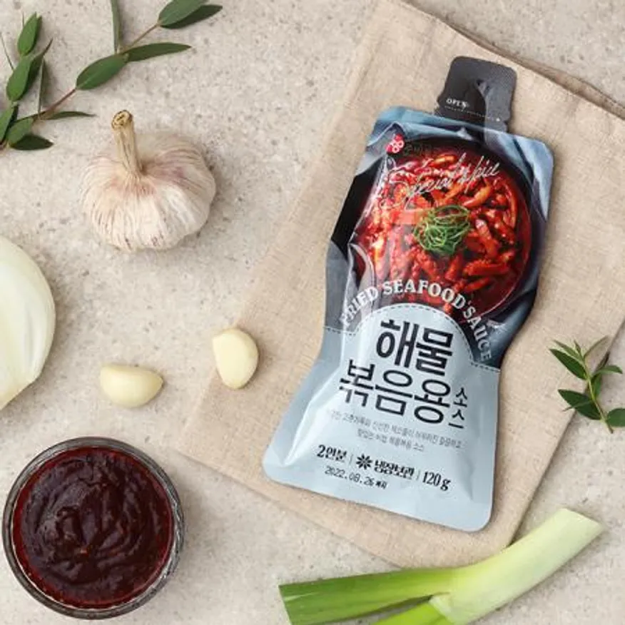 해물 볶음용 2인분 소스 120g 20개 주비푸드 이미지