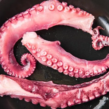 냉동 자숙 문어 다리 300g 10팩 2~3족 랜덤 필리핀 데친 문어족 이미지