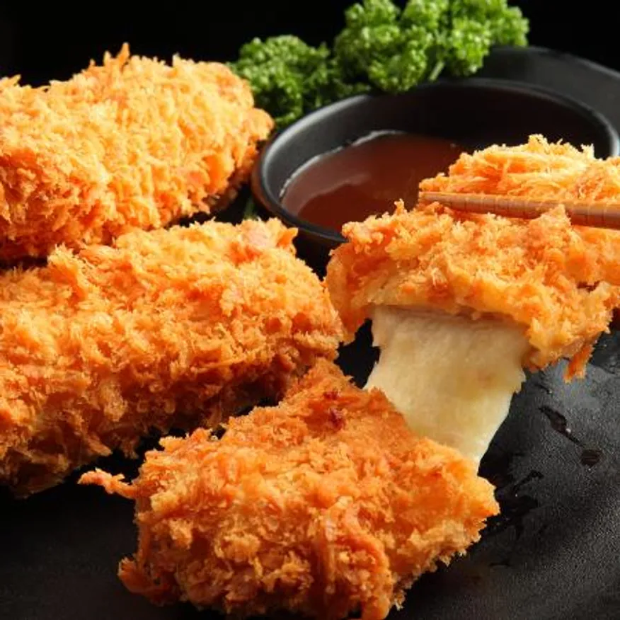 치즈 돈까스 냉동돈까스 국내산 390g(130g X 3개) 웰컴킹 이미지