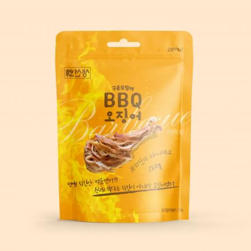 바베큐오징어 120g 구운 오징어 이미지