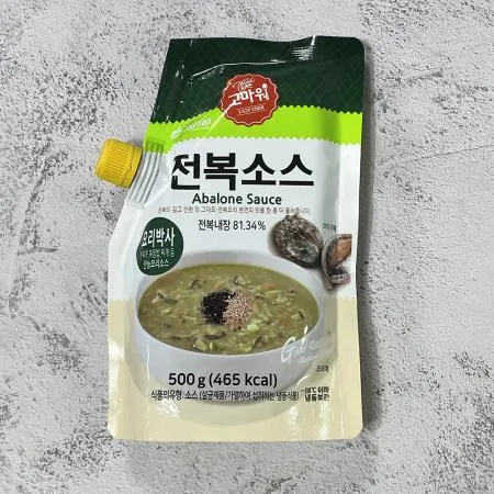 재호 고마워 냉동 전복 내장 소스 500g 전복죽 찌개 만능요리소스