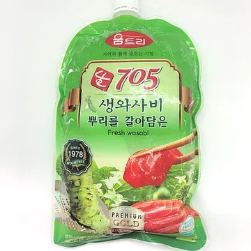 움트리 생와사비 705 고추냉이 700g 업소용 식당용 대용량 와사비