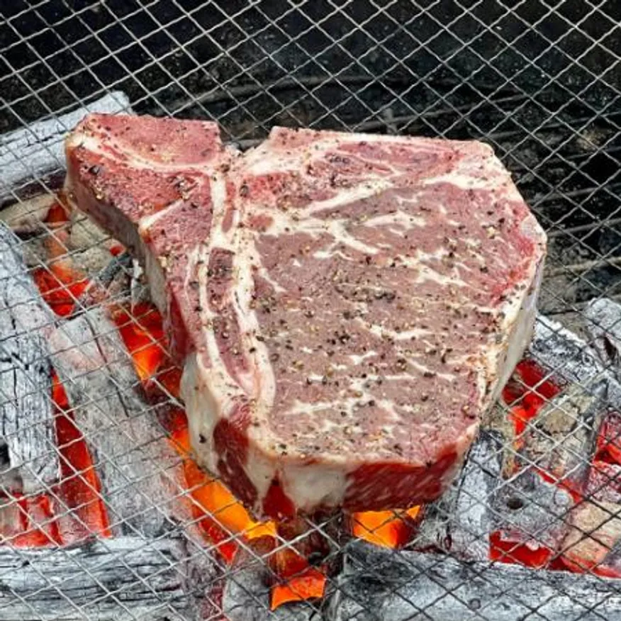 마블플러스 엘본 스테이크 700g 블랙앵거스 초이스 등심 안심 소고기 이미지