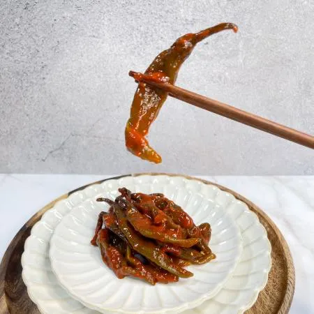 매콤달콤 고추지 고추무침 1kg 이미지