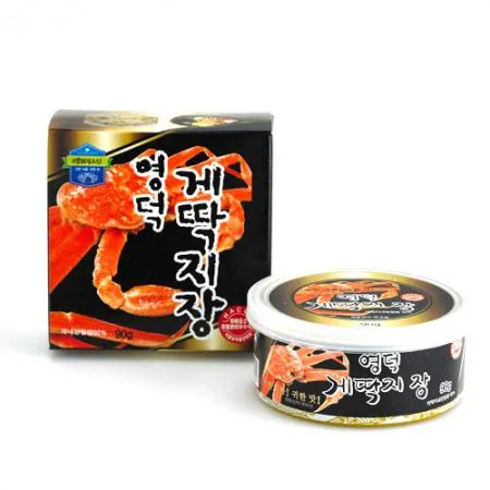 영덕 게딱지장 통조림 90g