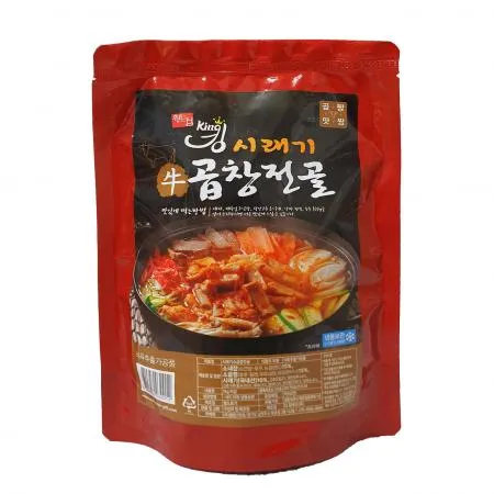 곱창전골 킹 시래기 소곱창전골 1kg 이미지
