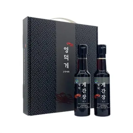 영덕 게간장 소스 2종 고급 선물세트 250ml 2병