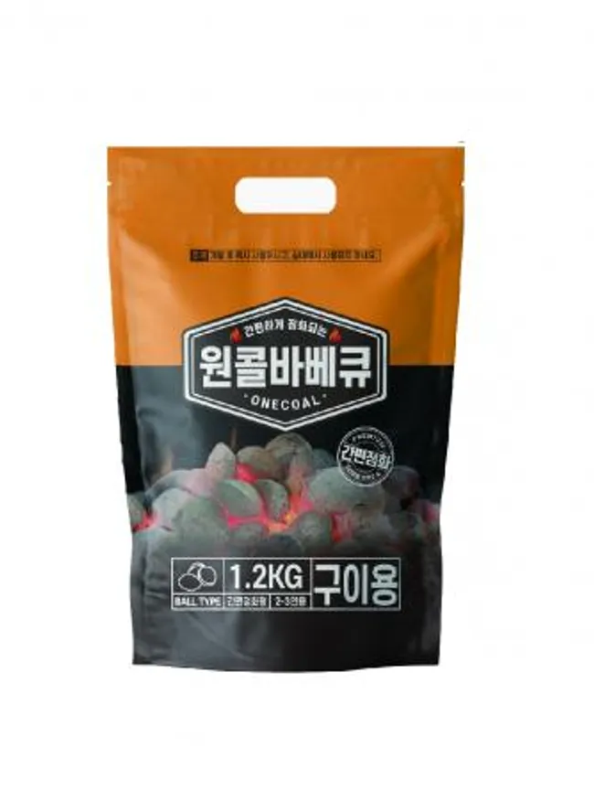 원콜 야자숯 1.2KG 캠핑 바베큐 필수용품 이미지