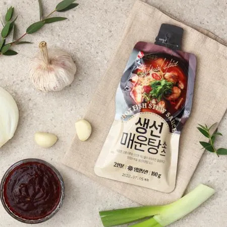 생선 매운탕 2인분 소스 100g 20개 주비푸드