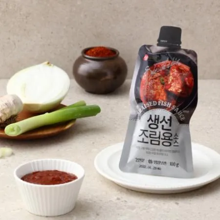 생선 조림용 2인분 소스 100g 20개 주비푸드