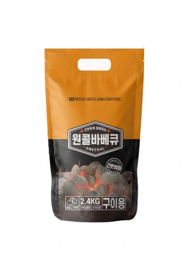 원콜 야자숯 2.4kg 캠핑 바베큐 필수용품 이미지