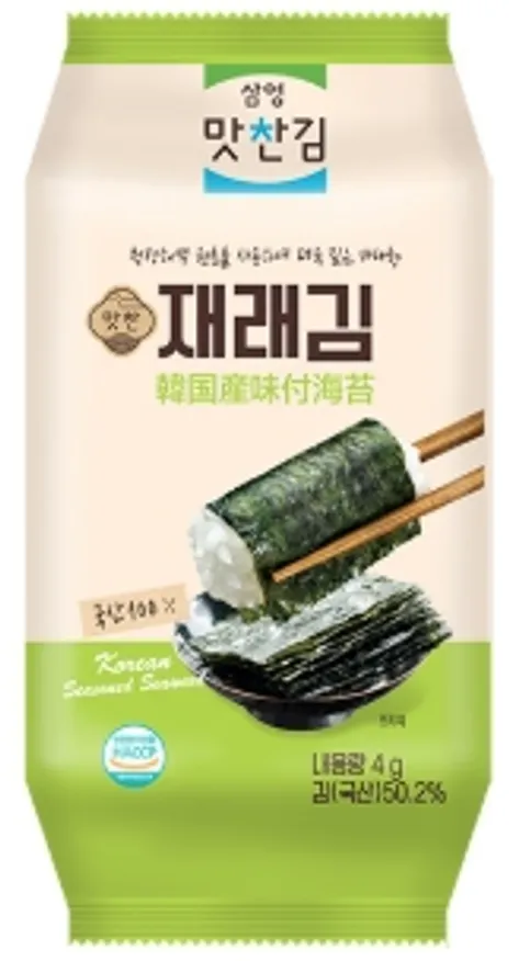 맛찬김_삼영) 재래김_도시락김_16봉 이미지