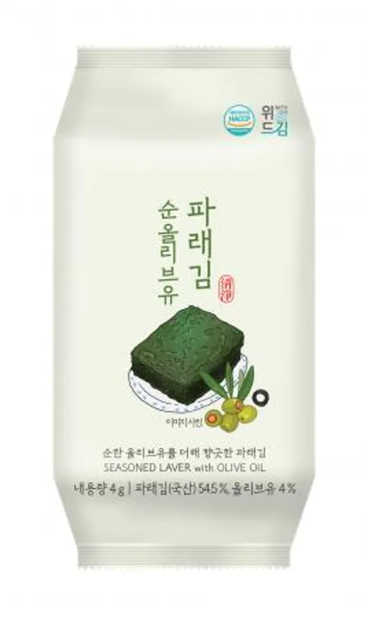 위드김 순올리브유 파래김 4g x 16봉 (총16개입) 이미지