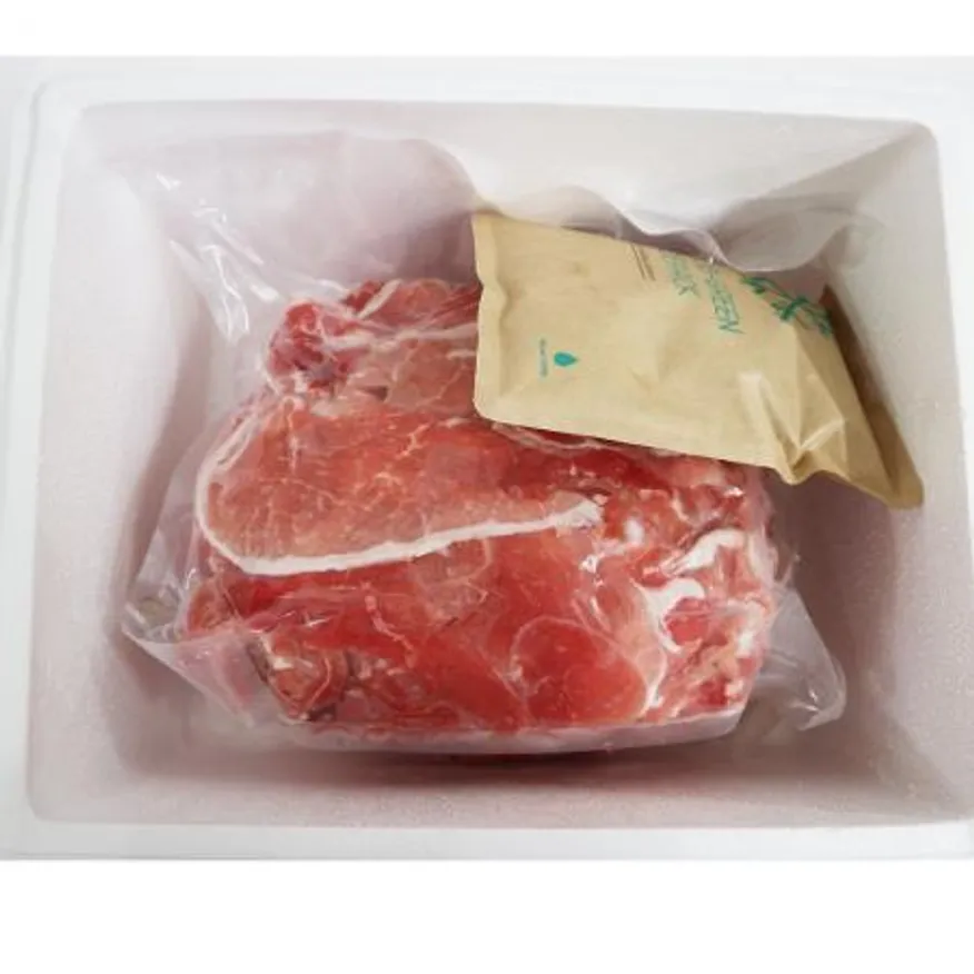 (국내산) 푸드그램 제주돼지 뒷다리/후지 4kg - 불고기용 이미지