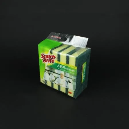 3M 스카치-브라이트 스펀지 다목적 수세미 대 (5개입)