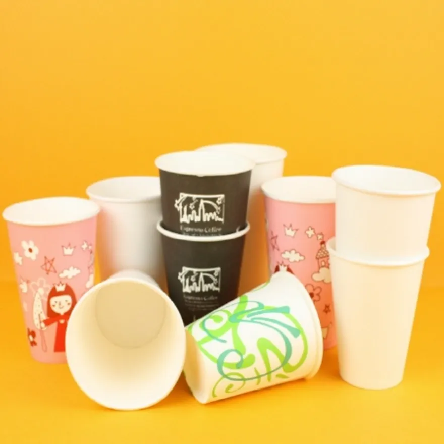 업소용 종이컵 음료수컵 16OZ 1000개입 이미지
