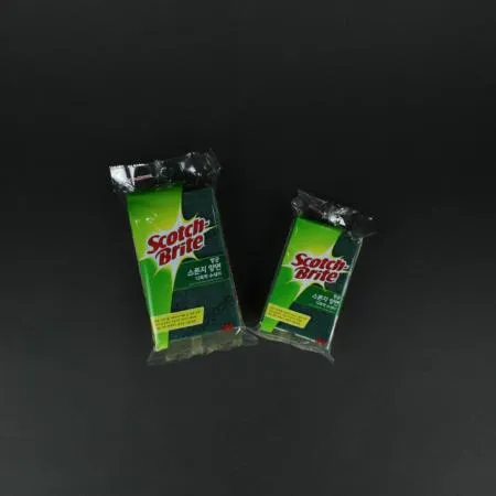 [5개] 3M 스카치-브라이트 항균 양면 스폰지 수세미 소 이미지