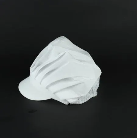 조리모 주방 위생모 백색 반망 10개 이미지