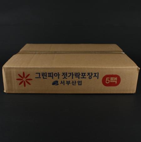 [박스] 그린피아 젓가락포장지 2300매 260x28mm