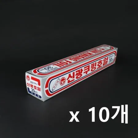 [10개] 신광은박 신광호일 30cm x 30HO x 16u