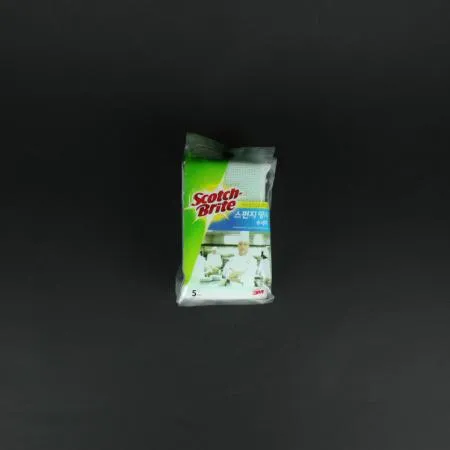 [20개] 3M 스카치-브라이트 스펀지 망사 수세미 5개입 이미지