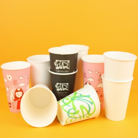 업소용 종이컵 음료수컵 12oz 1000개입 이미지