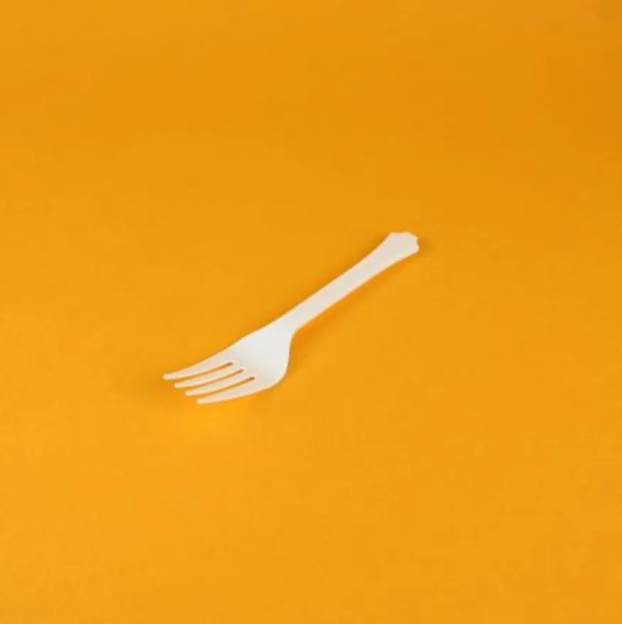 업소용 위생 일회용 디저트 포크 2000개입 (벌크)백색 이미지