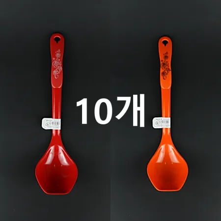 [10개] 파인쿡 멜라민 만두국자 특대 [색상랜덤]